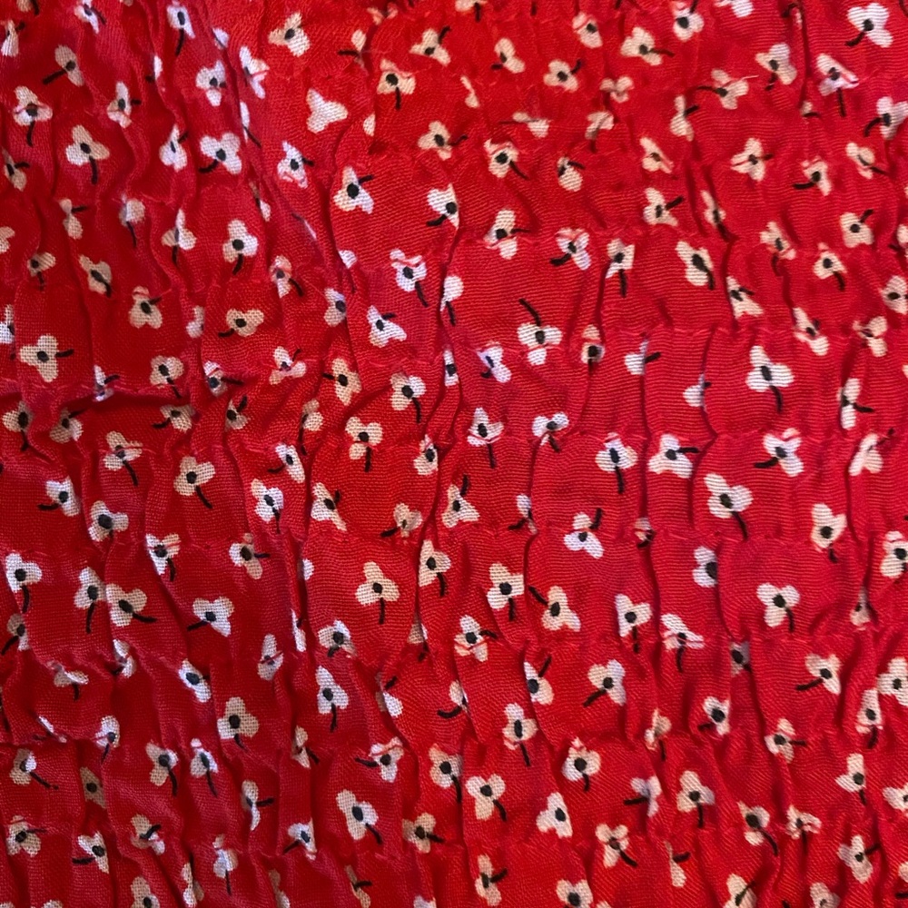 Red Tube Top - Picture 2 of 3